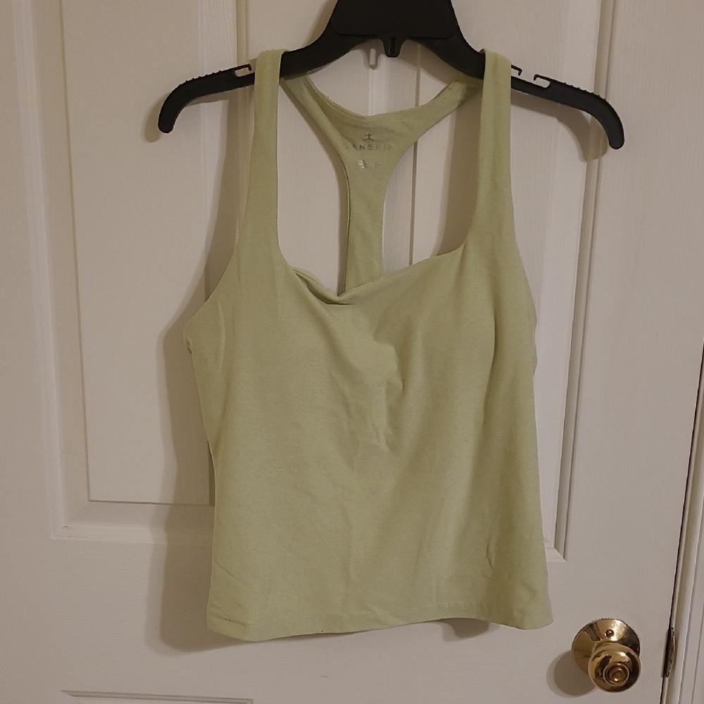 Danskin Sage Green Exercise Tank Top